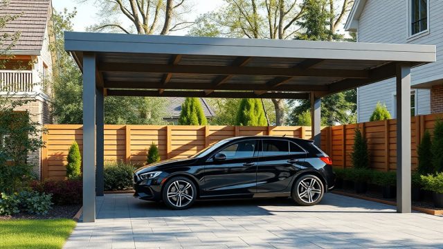 Gartenhaus GmbH Carport Classic: Bodenelemente nachrüsten