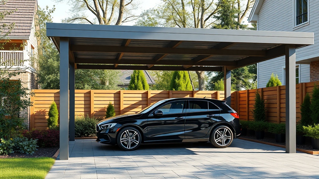 Gartenhaus GmbH Carport Classic: Bodenelemente nachrüsten