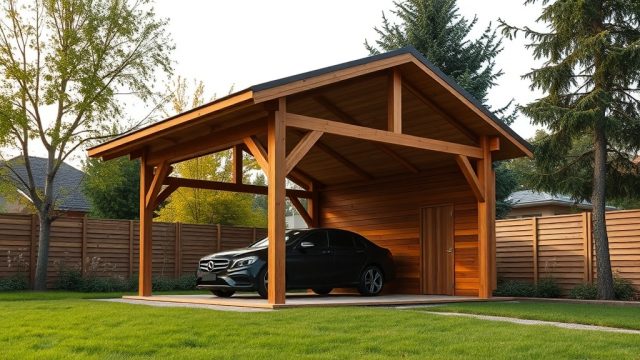Karibu Carport Kambala: Baugenehmigung in Bayern