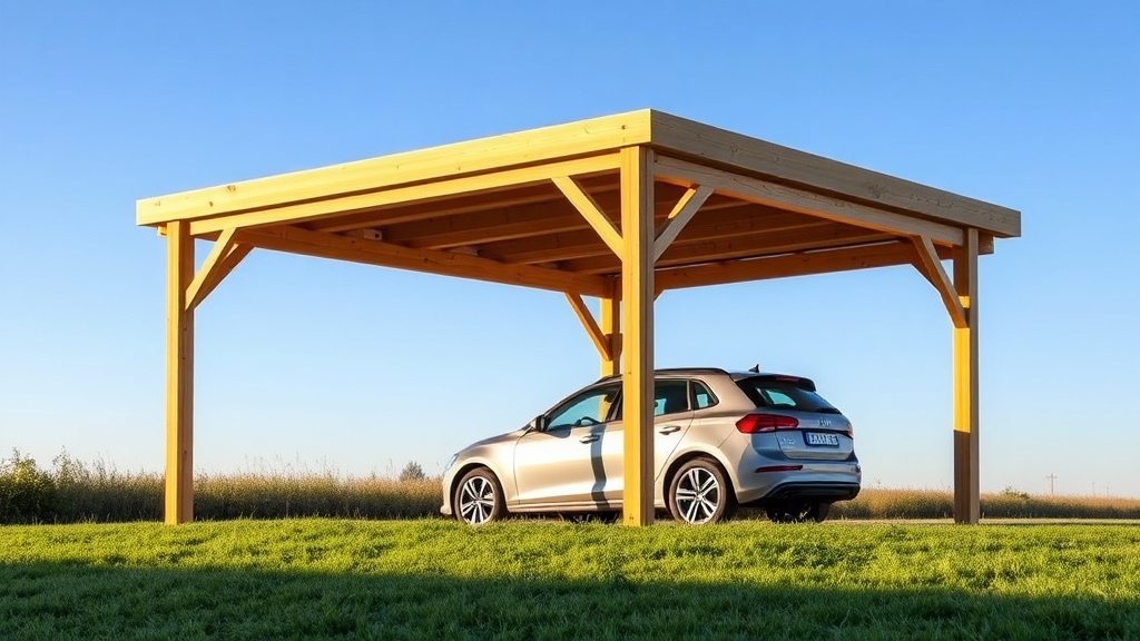 Karibu Carport Kambala: Holzqualität und Haltbarkeit