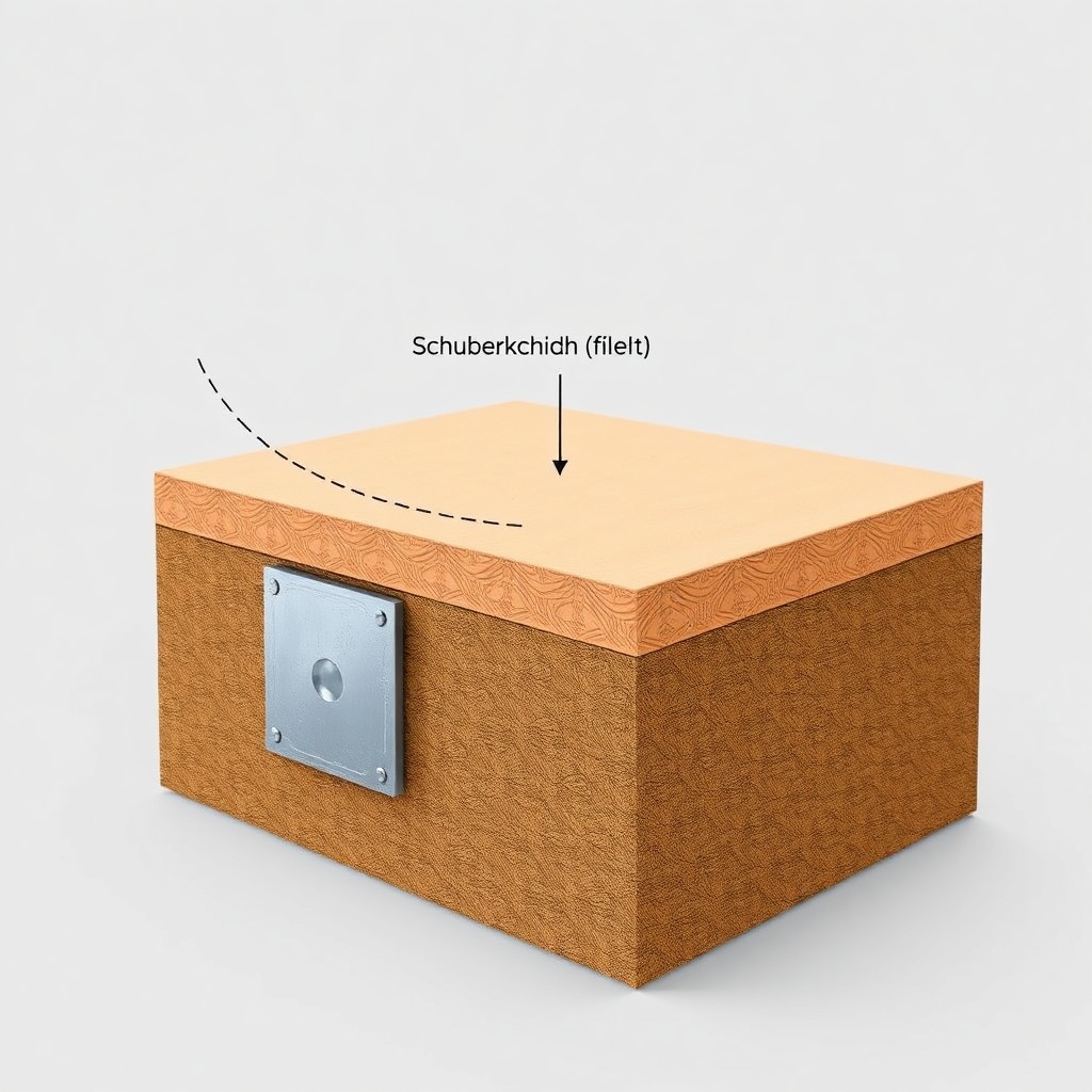 A photorealistic cross-section illustration showing a point foundation with a frost line